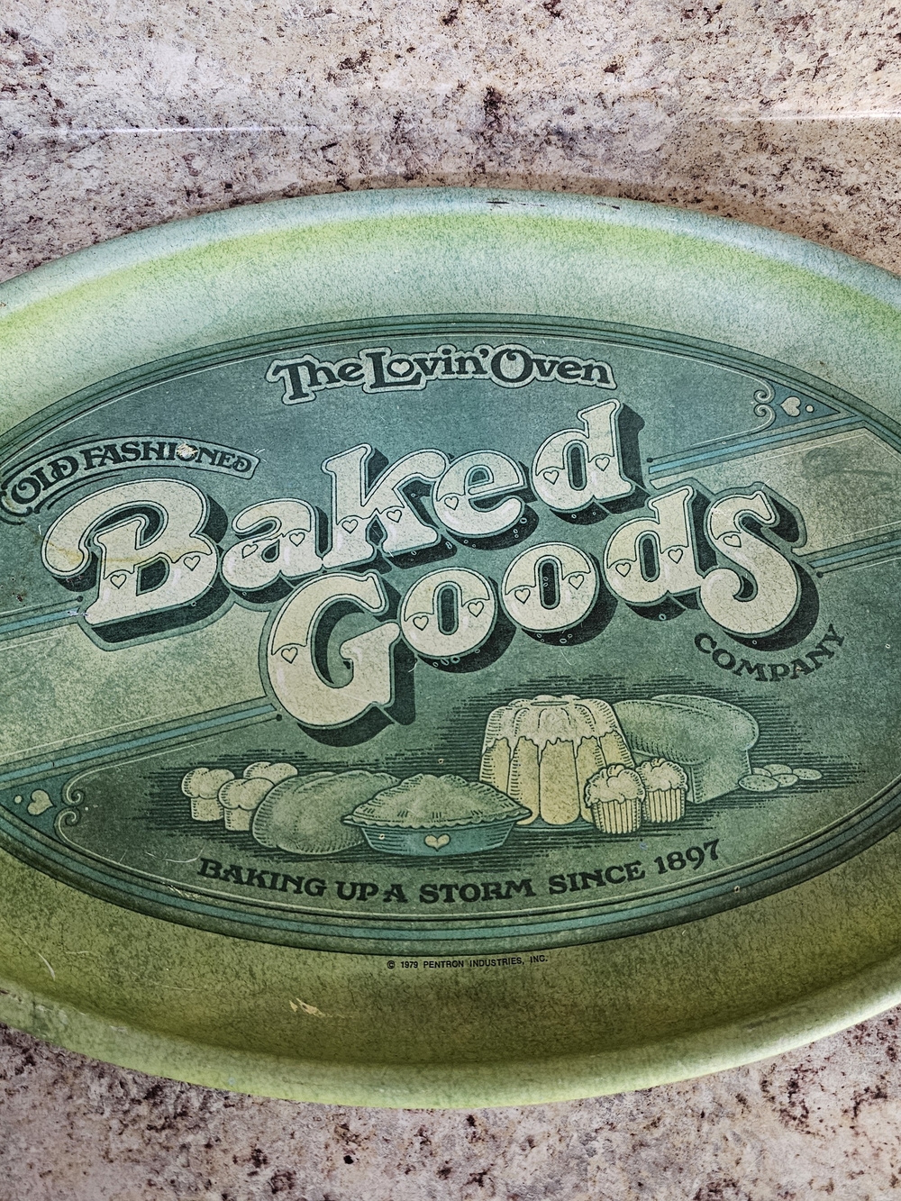 "Old Fashioned Baked Goods Company- Serving Tray